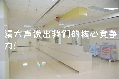 请大声说出我们的核心竞争力！(图1)