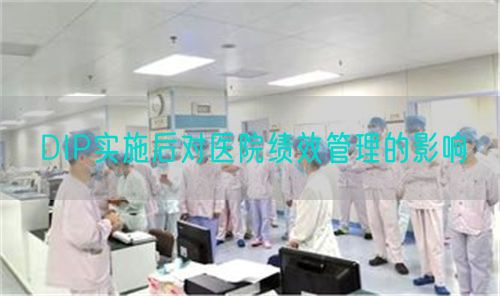 DIP实施后对医院绩效管理的影响(图1)